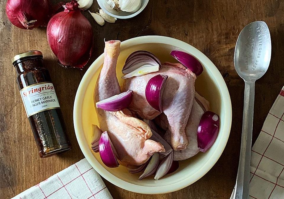 Honey Garlic Ginger Marinade