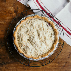 Holiday Berry Streusel Pie