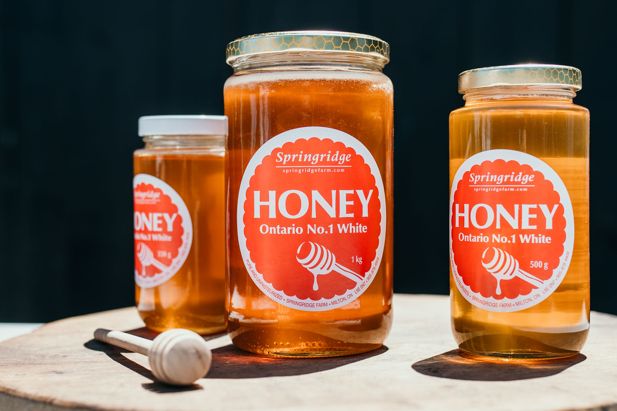 Springridge Farm Honey Jars